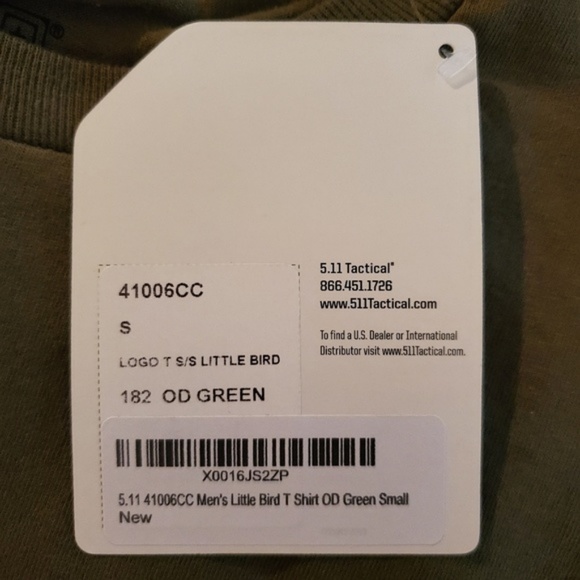 5.11 Tactical Little Bird Logo T - Picture 6 of 7